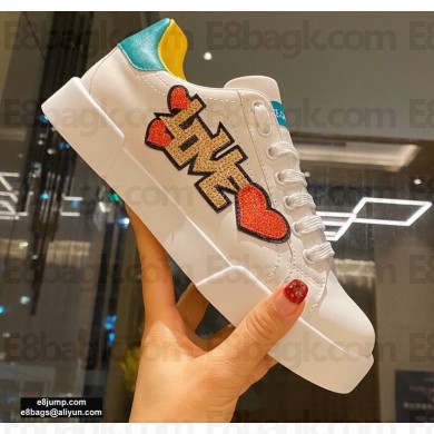 Dolce & Gabbana Leather Sneakers 10 2020