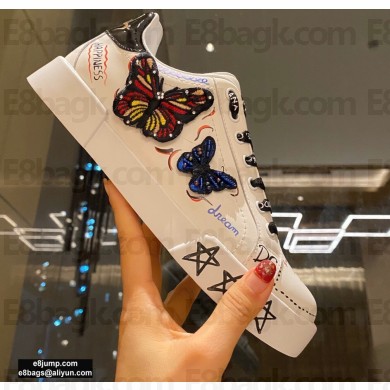 Dolce & Gabbana Leather Sneakers 25 2020