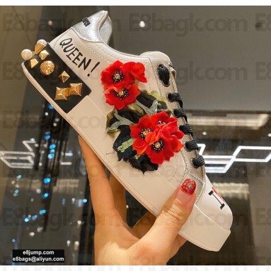 Dolce & Gabbana Leather Sneakers 32 2020