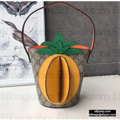 Gucci Children's GG Bucket Bag with Pineapple 580850