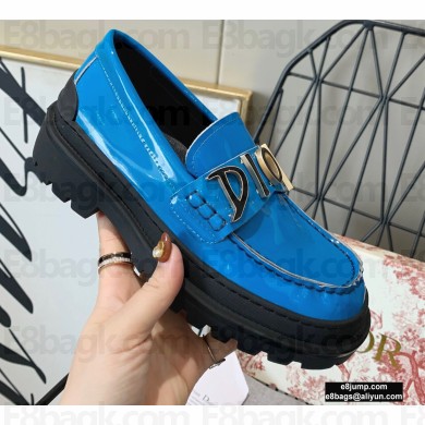 Dior Explorer Loafers Blue 2020