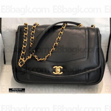 Chanel Lambskin Nude Flap Bag AS1178 Black 2020