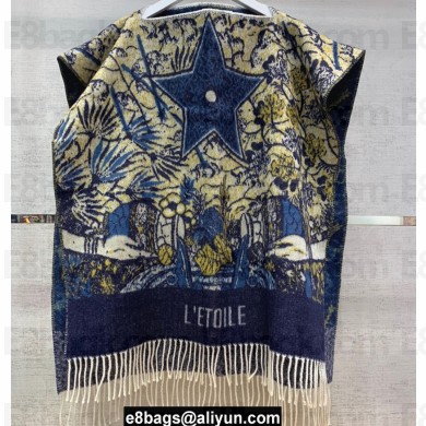 Dior Wax Tarot L'Étoile Poncho 70x150cm 2020