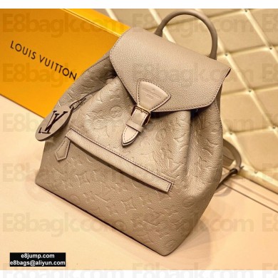 Louis Vuitton Montsouris Backpack Bag M45410 Tourterelle Gray 2020