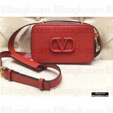 Valentino VSLING Calfskin Camera Bag Red 2020