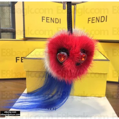 Fendi Fur Owl Bird Bag Bugs Charm 12