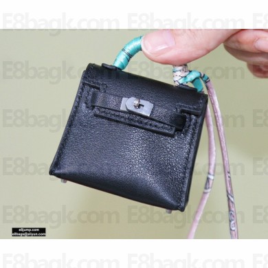 Hermes Box Mini Kelly Twilly Bag Charm 12