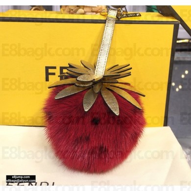 Fendi Fur Fruits Pom-pom Bag Charm 03