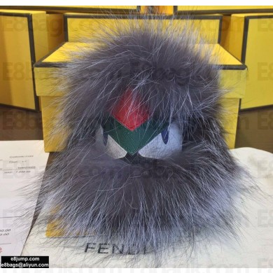 Fendi Fur Bag Bugs Charm 05