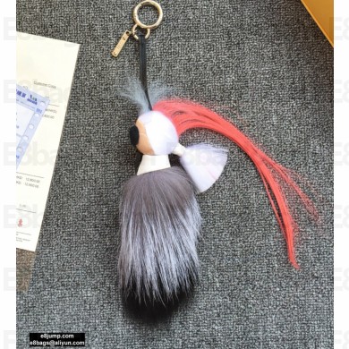 Fendi Fur Karlito Bag Charm 10
