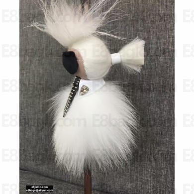 Fendi Fur Karlito Bag Charm 11