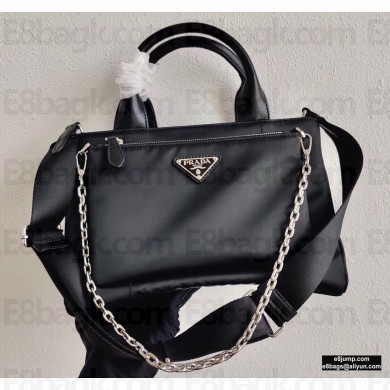 Prada Nylon Tote Bag with Detachable Pouch 1BG364 2020