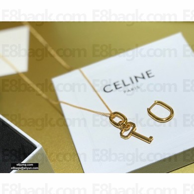 Celine Earrings/Necklace C79