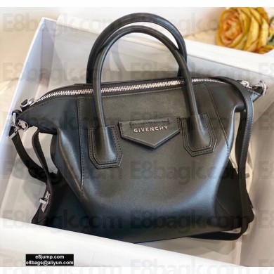 Givenchy Small Antigona Soft Bag in Smooth Leather Black 2020