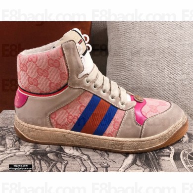 Gucci Web Screener High-top Sneakers 06 2020