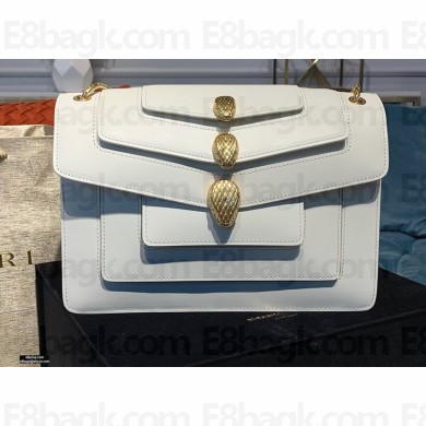 Alexander Wang x Bvlgari Triplette Shoulder Bag White