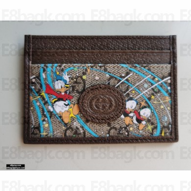 Disney x Gucci Donald Duck Card Case Wallet 647942 2020