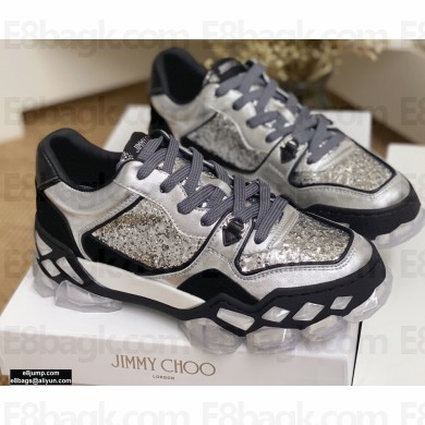 Jimmy Choo DIAMOND X TRAINER/F Low-Top Sneakers Gray 2020