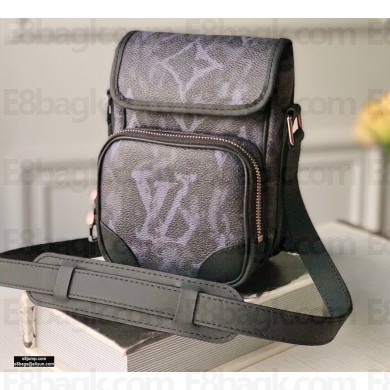 Louis Vuitton Monogram Pastel Noir Canvas Nano Amazon Messenger Bag M45650 2021