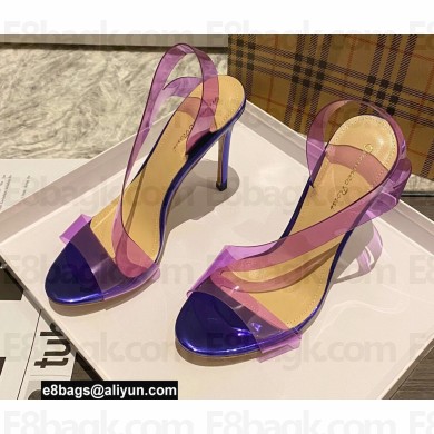 Gianvito Rossi Heel 11.5cm TPU METROPOLIS Sandals Purple 2022