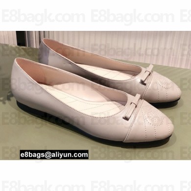 Gucci ballet flats with Double G 680878 Nude 2022