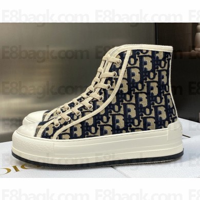 Dior Sneaker de caña alta con plataforma Walk'n' 03 2024