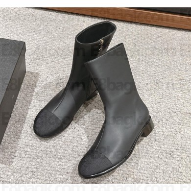 Chanel Women's Bare Boots Autumn Collection black  2024