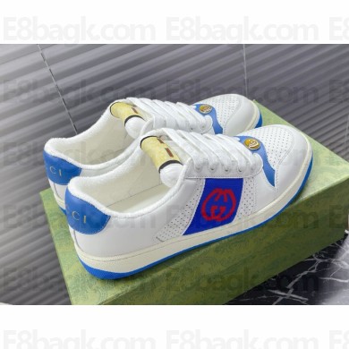 Gucci men's Screener low-top sneaker blue 2024