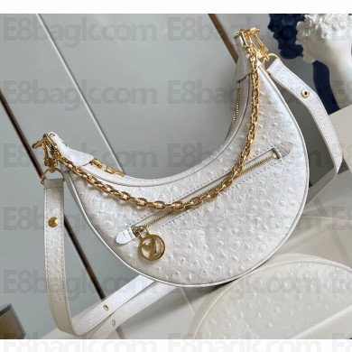 Louis Vuitton Loop white shoulder bag  N85900 2024