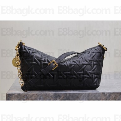 Dior Diorstar Hobo Bag with Chain Black Graphic  2024