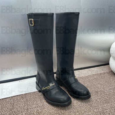 Dior D-Quest Boot Black Calfskin 2024