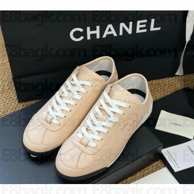 Chanel  Sneakers Printed Calfskin pink G46092 2024