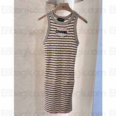 CHANEL STRIPED dress 2025