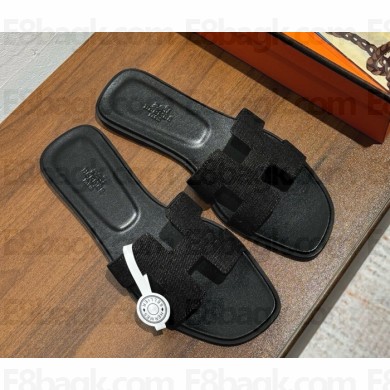 Hermes Oran sandal in denim 13 2025