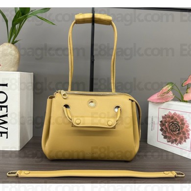 Loewe Small Madrid bag in supple calfskin yellow 2025