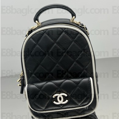 Chanel Mini Backpack Black AP4514 2025