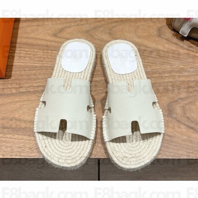 ‎Hermes men's Antigua espadrille in Epsom calfskin 03 2025