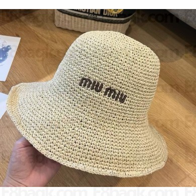 ‎Miu Miu knitted hat with logo 02 2025