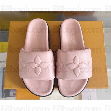 ‎Louis Vuitton 1AD873 LV Shore Flat Comfort Mule Rose Clair Pink Calf leather 2025