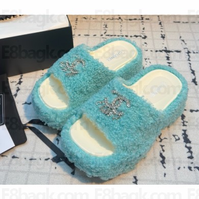 Chanel mules platform with CC crystal 031709 2025