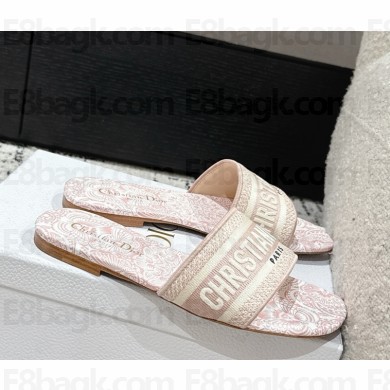 Dior Dway Slide Embroidered Cotton 27 2025