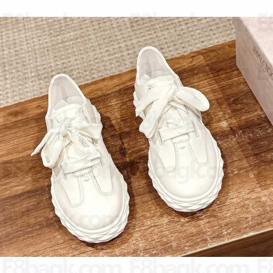 Jimmy Choo Diamond Light Flex F Leather Trainers white 2025