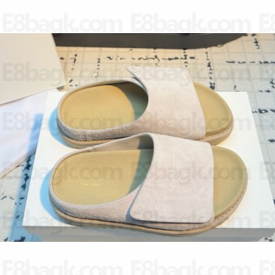 The Row Hugo suede mules sandals 041407 2025