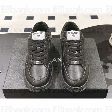 Chanel Sneakers Calfskin 041401 black 2025