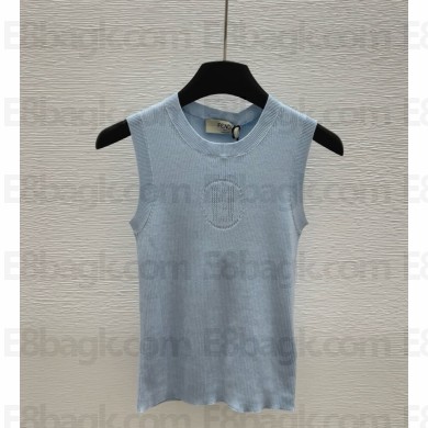 FENDI knitted vest blue 2025