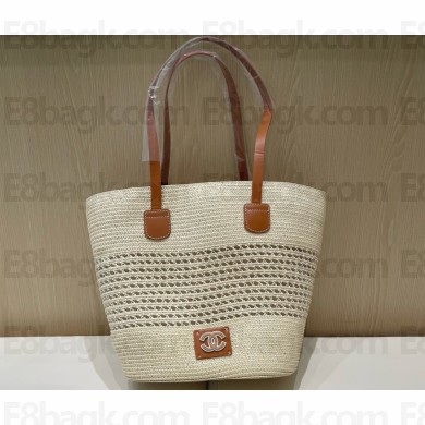 Chanel Straw Bag 042501 2025