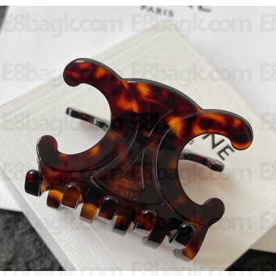 Celine Large Hair Claw in Acetate 042902 2025