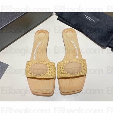 Alexander Wang Vy slide Sandal beige 2025
