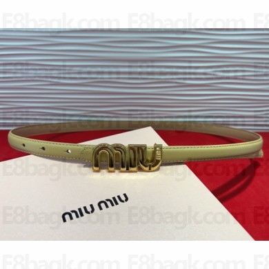 MIU MIU Width 1.5cm belt 050711 2025