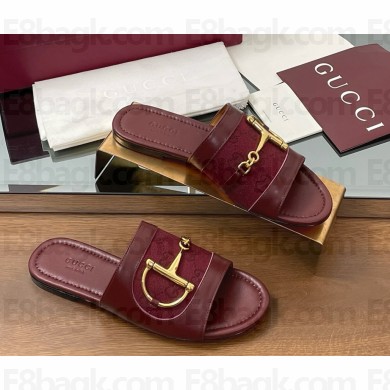 Gucci 834427 Women's slide sandal with Horsebit 051505 2025